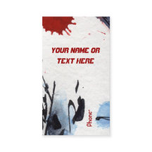 Personalizable Tarjeta de presentación moderna inu