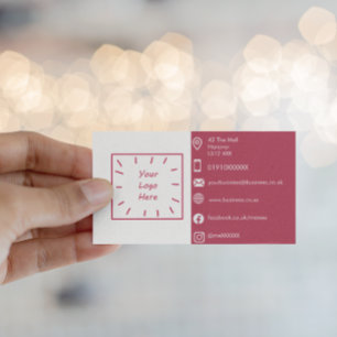 Visita Personalizado personalizado simple de tarjeta de v