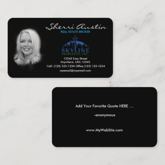 Visita ¡Personalizado, único, elegante, tarjeta de las