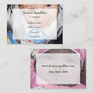 Visita Personalizar con su tarjeta de presentación de fot