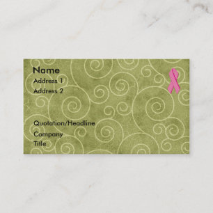 Visita Personalizar rosado de la tarjeta U del perfil de