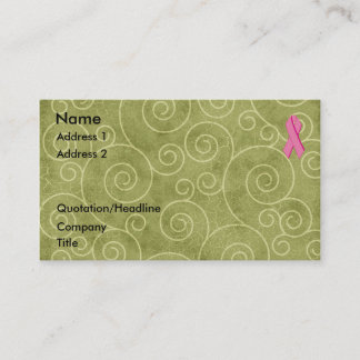 Visita Personalizar rosado de la tarjeta U del perfil de