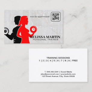 Visita Pesos De Levantamiento De Mujeres   Tarjeta de pre