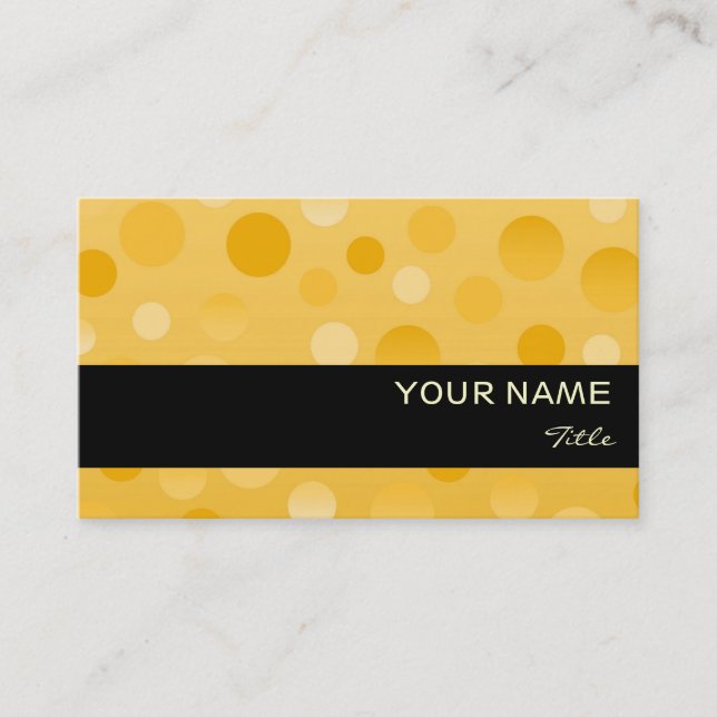 Visita Pineapple Fizz plantilla de tarjeta de negocio ban (Anverso)