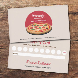 Visita Pizza Pepperoni - Pizzeria Restaurante Tarjeta de