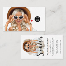Planificador de Eventos de Moda de Verano Tarjeta
