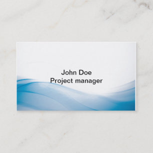 Visita Plantilla azul impresionante de la tarjeta de
