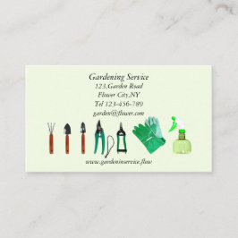 Visita Plantilla de la tarjeta de la empresa de servicios