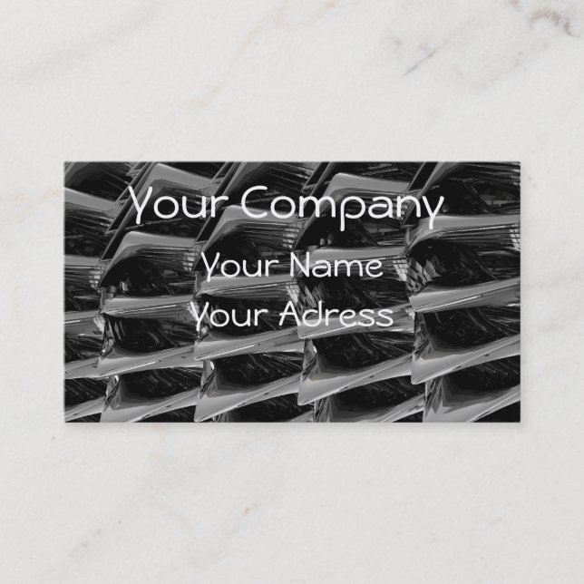 Visita plantilla de tarjeta de perfil (Anverso)