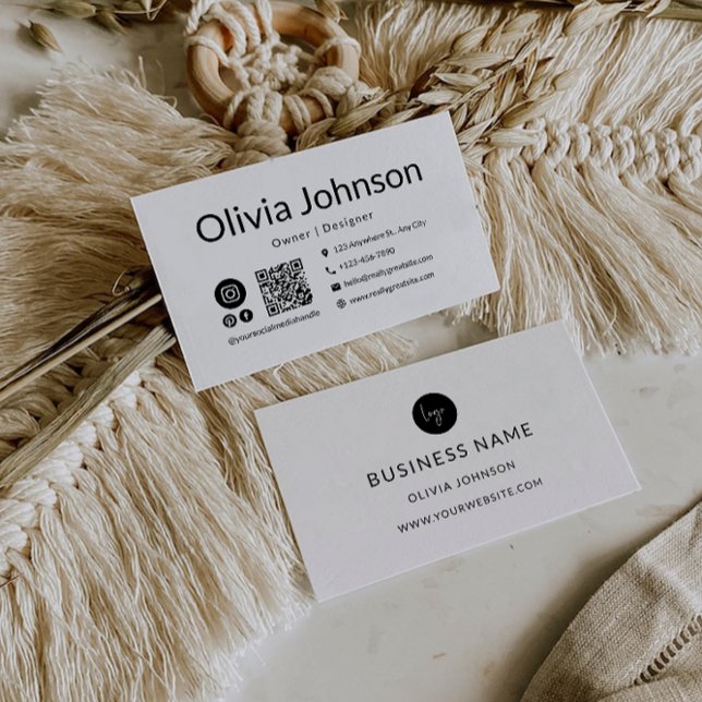 Visita Plantilla de tarjeta de presentación (Business Card Template)