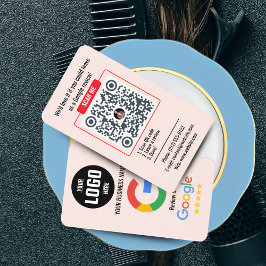 Visita Plantilla de tarjeta de presentación con código QR