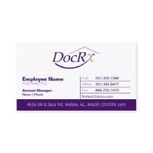 Plantilla de tarjeta de presentación de DocRx