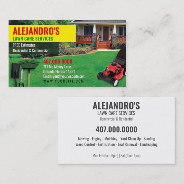 Visita Plantilla de tarjeta de presentación de dosificado (Anverso / Reverso)