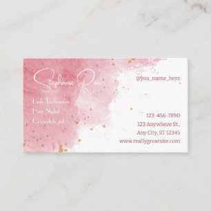 Visita Plantilla de tarjeta de presentación de moda