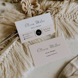 Visita Plantilla de tarjeta de presentación editable