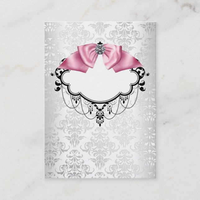 Visita Plantilla de tarjeta de presentación elegante de D (Anverso)