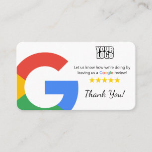Visita Plantilla de tarjeta de revisión de Google con enl