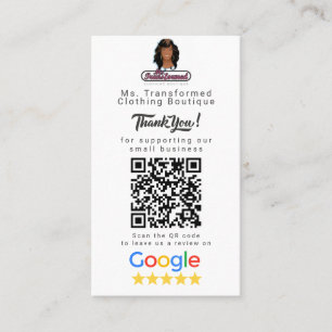 Visita Plantilla De Tarjeta De Revisión De Google Para Pe