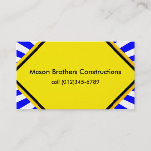 Visita plantilla de tarjeta de trabajo