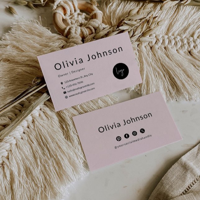 Visita Plantilla de tarjeta de trabajo, imprimible (Business Card Template, Printable)