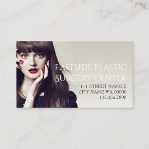 Visita Plastic Cirujano Cosmetic Medical Spa Tarjeta de p