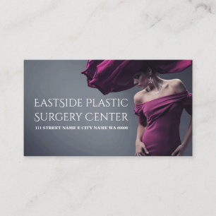 Visita Plastic Surgeon Cosmetic Medical Spa Tarjeta de pr