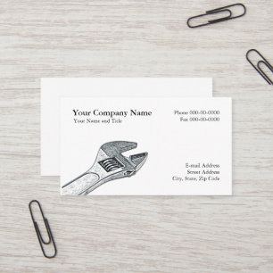 Visita Plumbers Tarjeta de negocios