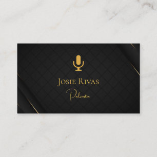 Visita Podcast, tarjeta de presentación de Podcaster