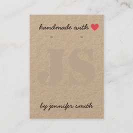 Visita Portadora de la tarjeta para mostrar Corazón hecha