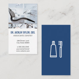 Visita Presidente de la Oficina Dental | Tarjeta de prese