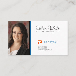 Visita PropTek Real Estate Tarjeta de presentación