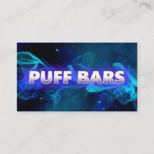 Visita Puff Bar Vape tarjeta de presentación