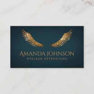 Visita Purpurina azota la tarjeta azul oscura de las alas