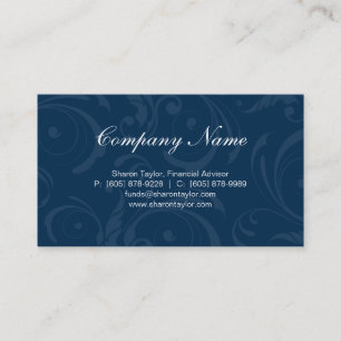 Visita Remolinos azules profesionales de la tarjeta de