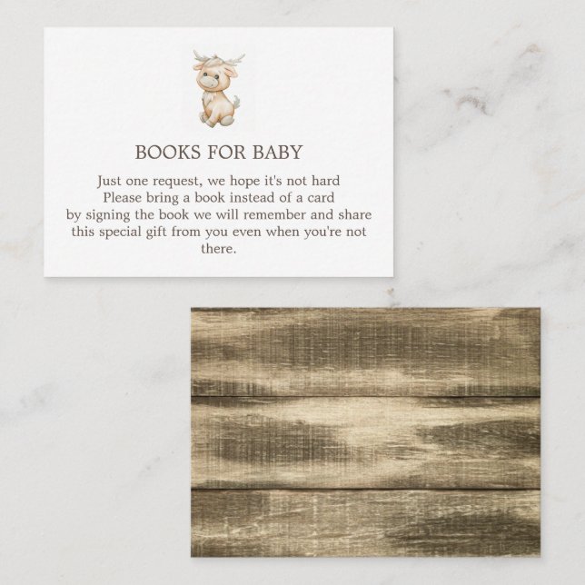 Visita Reno Por favor traiga un libro Tarjeta de clausura (Anverso / Reverso)