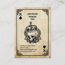 Visita Rey de Espadas - Tarjeta de Presentación