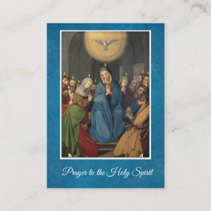 Visita Rezo a la tarjeta santa bendecida de la Virgen del