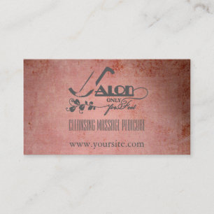 Visita SALON A Pies - Tarjeta De Negocios