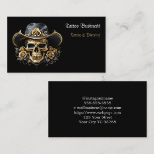 Visita Salón de artistas del tatuaje - Tarjeta de present