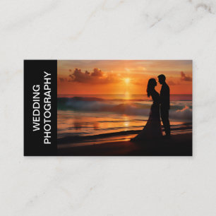 Visita Servicios de fotografía boda Tarjeta de presentaci
