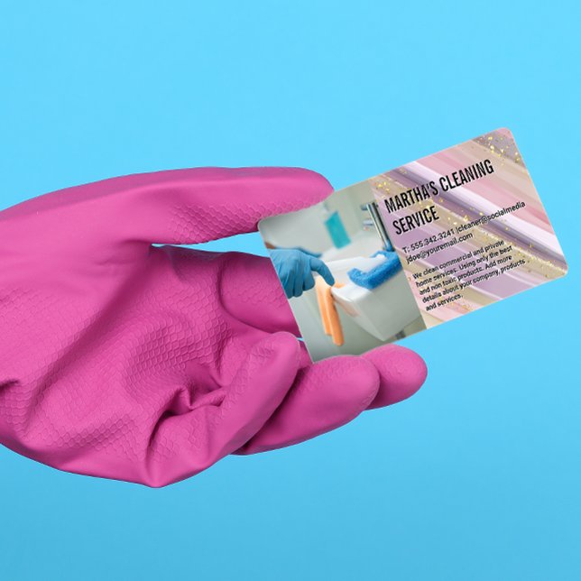 Visita Servicios de limpieza | Suministros | Tarjeta de p (Subido por el creador)