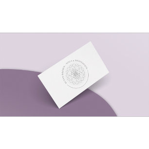 Visita Shri Yantra - Tarjeta de presentación de meditaci