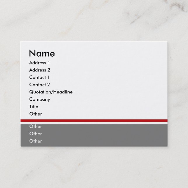 Visita Shun Shun - Tarjeta de presentación (Anverso)