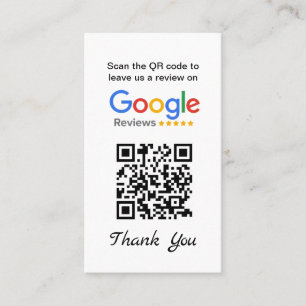 Visita Solicitud de revisión simple de Google - Tarjeta d