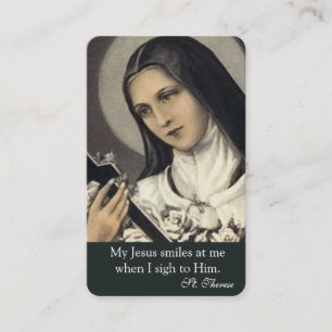 Visita St. católico Teresa de la tarjeta I de la novena