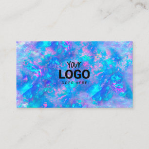 Visita su logotipo en la tarjeta de presentación de la t