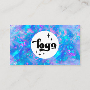 Visita su logotipo en tarjeta de presentación de textura