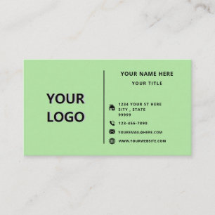 Visita Su propia tarjeta de presentación de diseño elija 