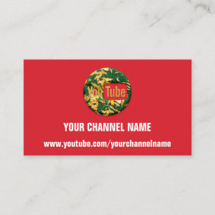 VISITA SU TARJETA DE SUSCRIPCIÓN DE YOUTUBER NOMBRE DEL