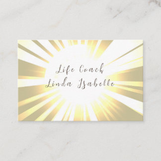 Visita Sun, entrenador de vida, Reiki, consejero, tarjeta